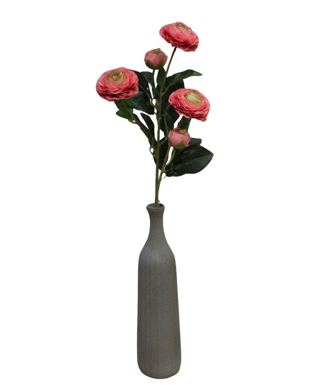 Rosabella Ranunculus Premium Artificial Flower Stick(Pack Of 3)