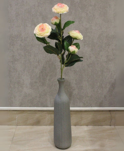 Rosabella Ranunculus Premium Artificial Flower Stick(Pack Of 3)