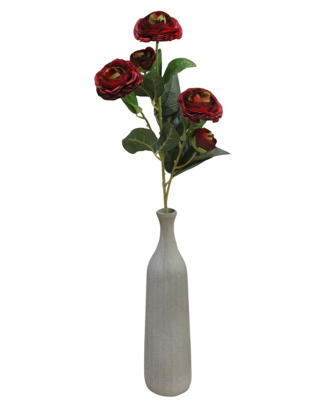 Rosabella Ranunculus Premium Artificial Flower Stick(Pack Of 3)
