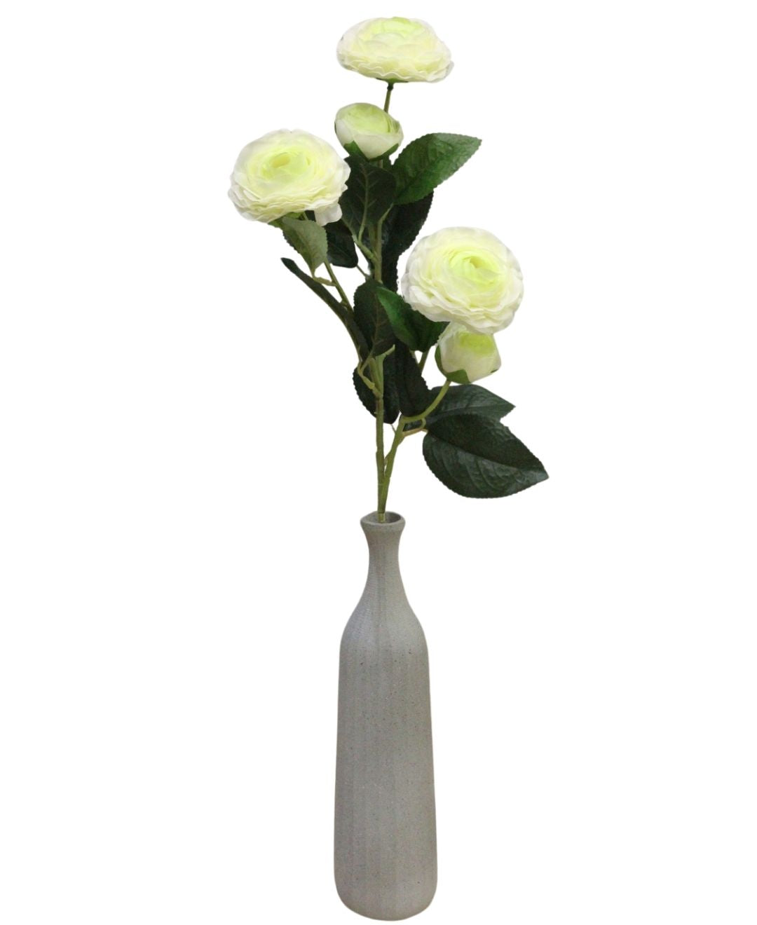 Rosabella Ranunculus Premium Artificial Flower Stick(Pack Of 3)