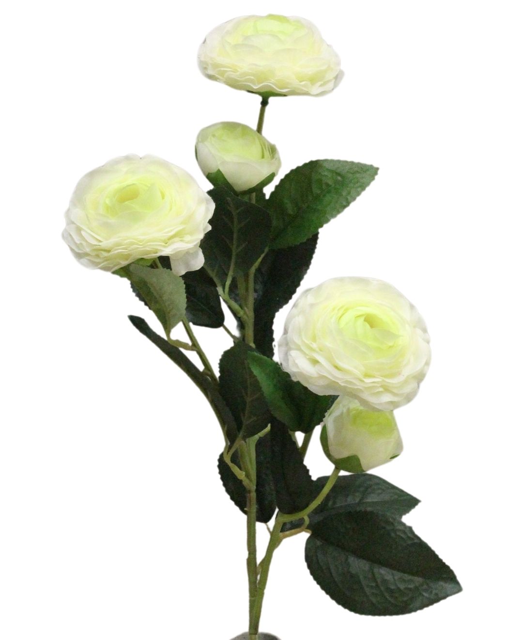 Rosabella Ranunculus Premium Artificial Flower Stick(Pack Of 3)