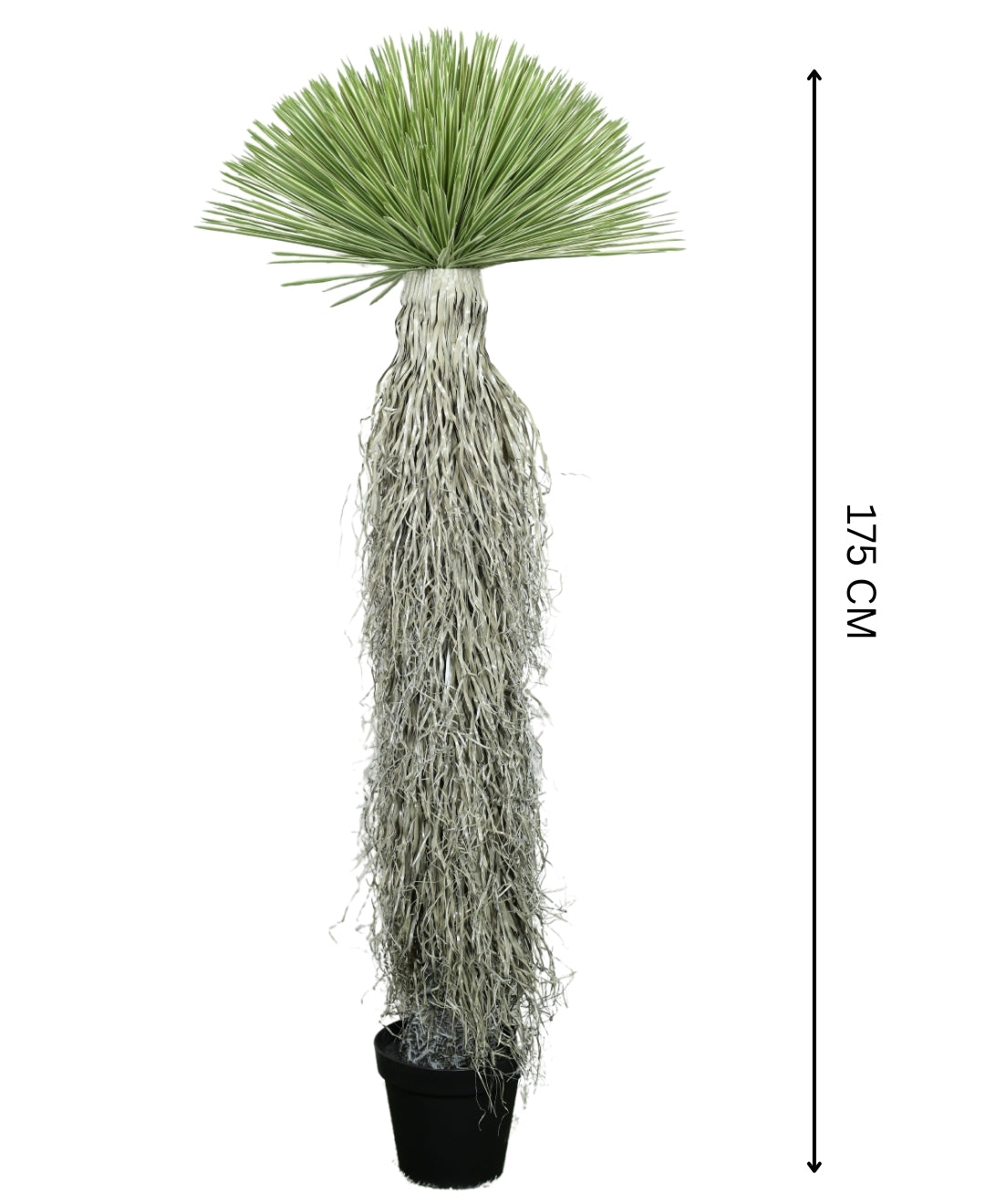 Artificial Ponytail Palm With Hanging Spanish Moss