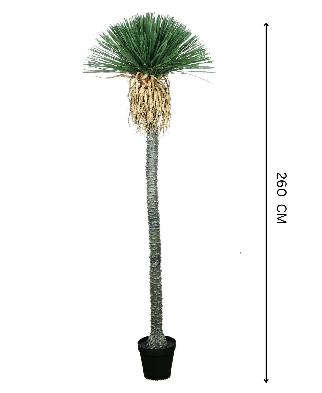 Artificial Ponytail Palm With Hanging Spanish Moss (Grande)