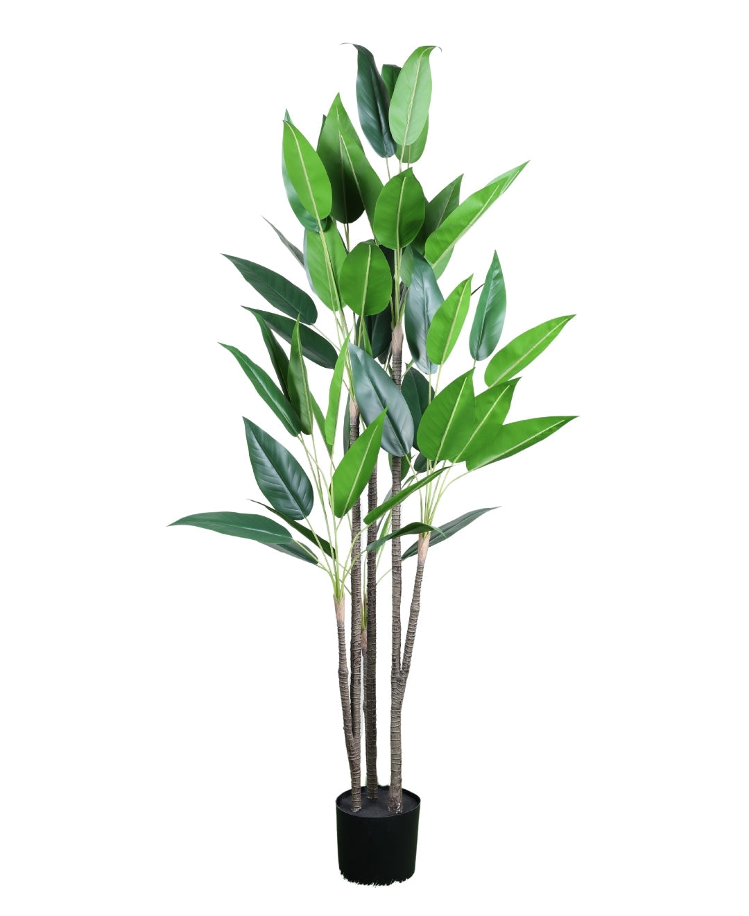Tall Artificial Dieffenbachia Plant With Pot (Green)