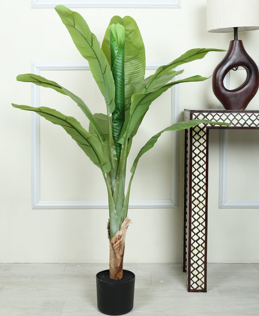 Tropical Charm Artificial Banana Plant With Pot(Small)