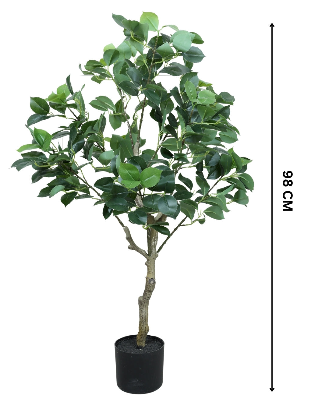 Blush Bloom Faux Camellia Plant With Pot(Small)