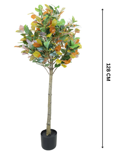 Blush Bloom Faux Camellia Plant With Pot (Multicolour Tall)