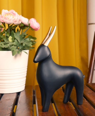 Golden-Horned Sheep Resin Artefact