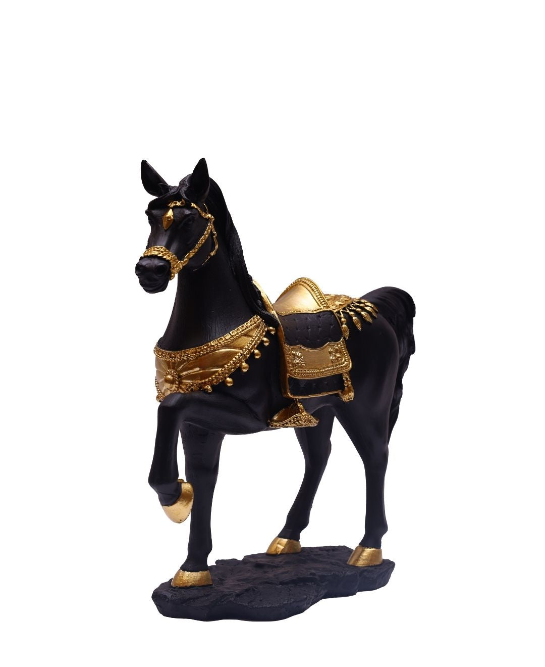 Golden Gallop Resin Artifact
