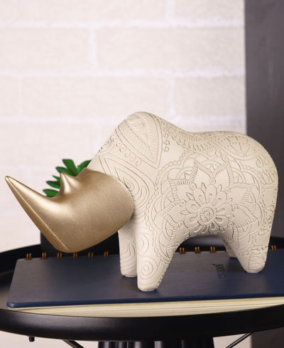 Regal Rhino Resin Artifact