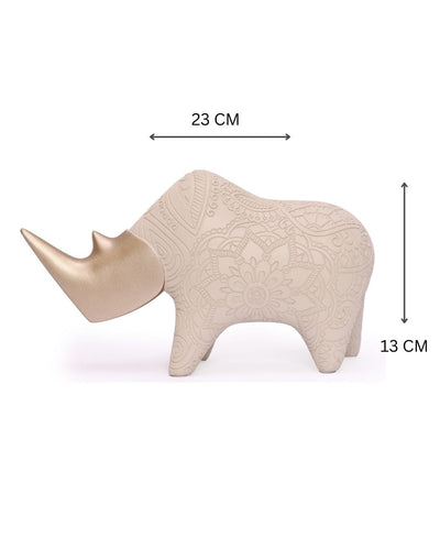 Regal Rhino Resin Artifact