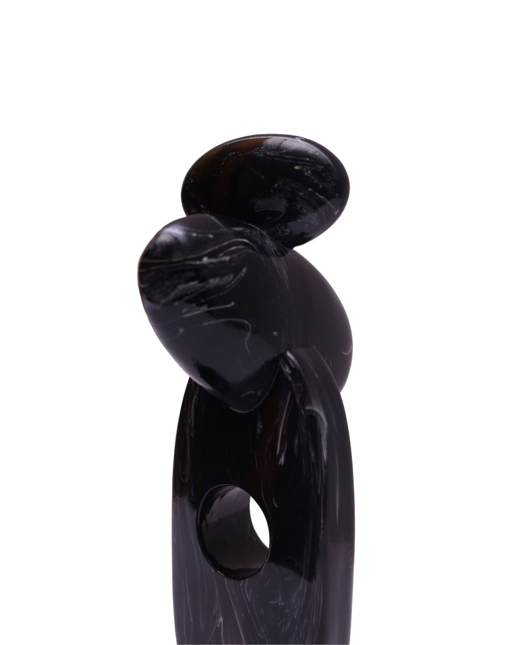 Pebble Shaped Resin Artifact