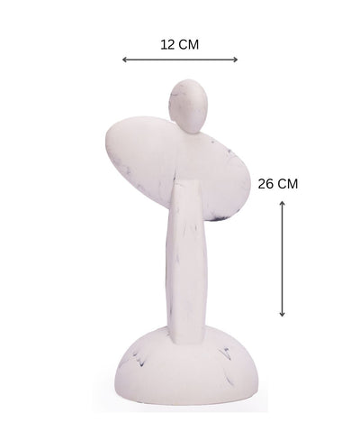 Pebble Shaped Resin Artifact