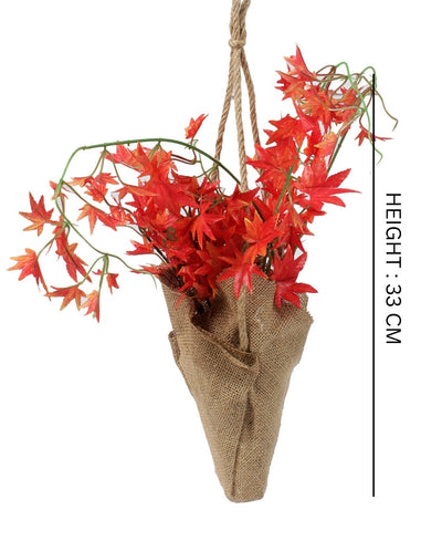 Hanging Maple Creeper In Jute Bag Elegance That Elevates Your Space