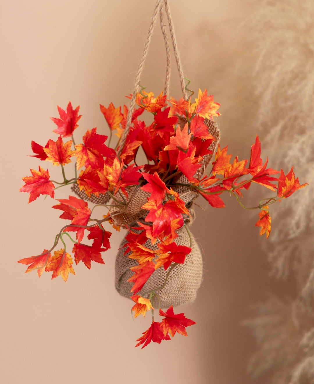 Hanging Ivy Creeper In Jute Bag Elegance That Elevates Your Space