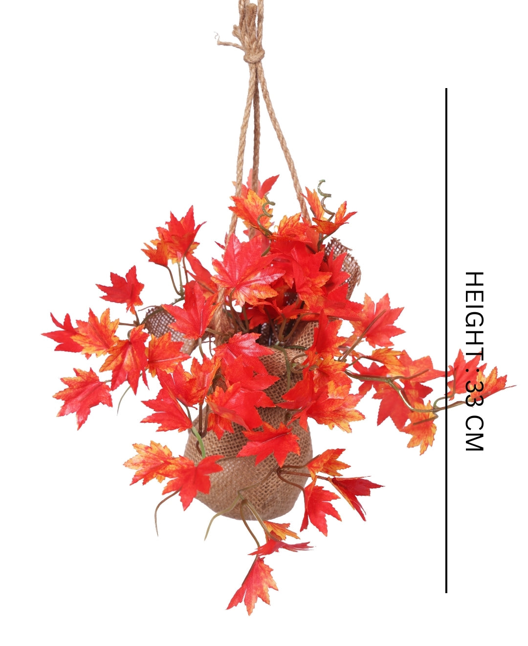 Hanging Ivy Creeper In Jute Bag Elegance That Elevates Your Space
