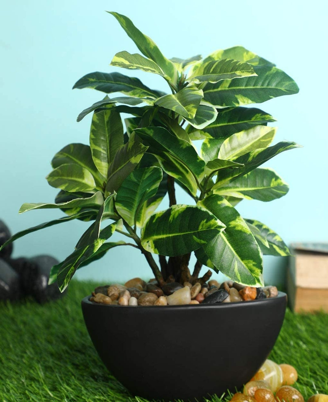 Bonsai Bliss: Artificial Bonsai In Ceramic Pot