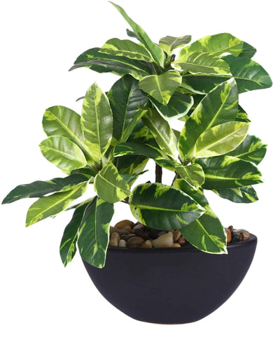 Bonsai Bliss: Artificial Bonsai In Ceramic Pot