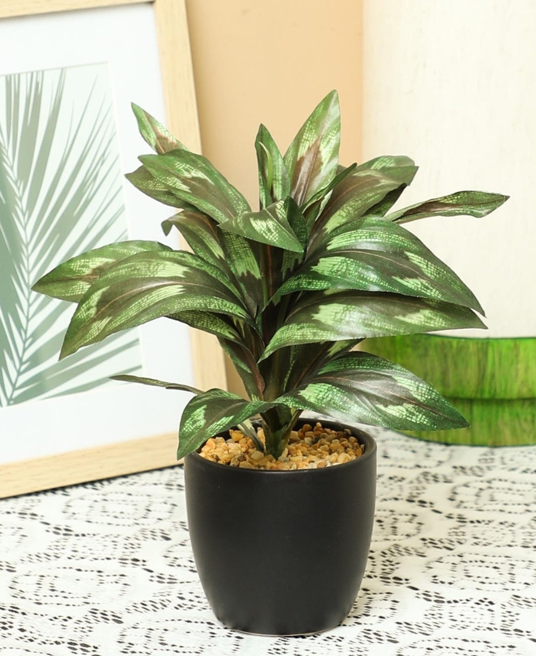 Rooted Calm Artificial Bonsai In Ceramic Vase