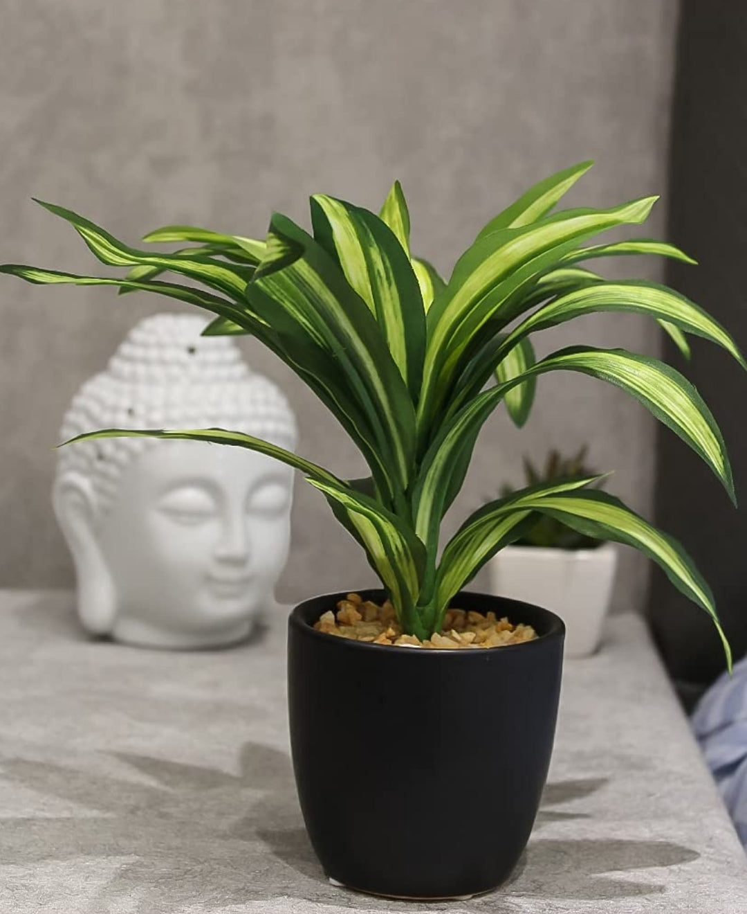 Rooted Calm Artificial Bonsai In Ceramic Vase