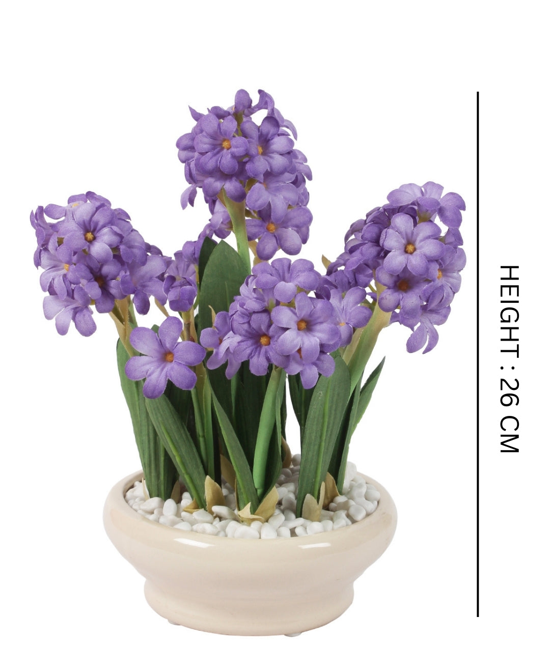 Tranquil Charm Vibrant Artificial Bonsai In Ceramic Vase