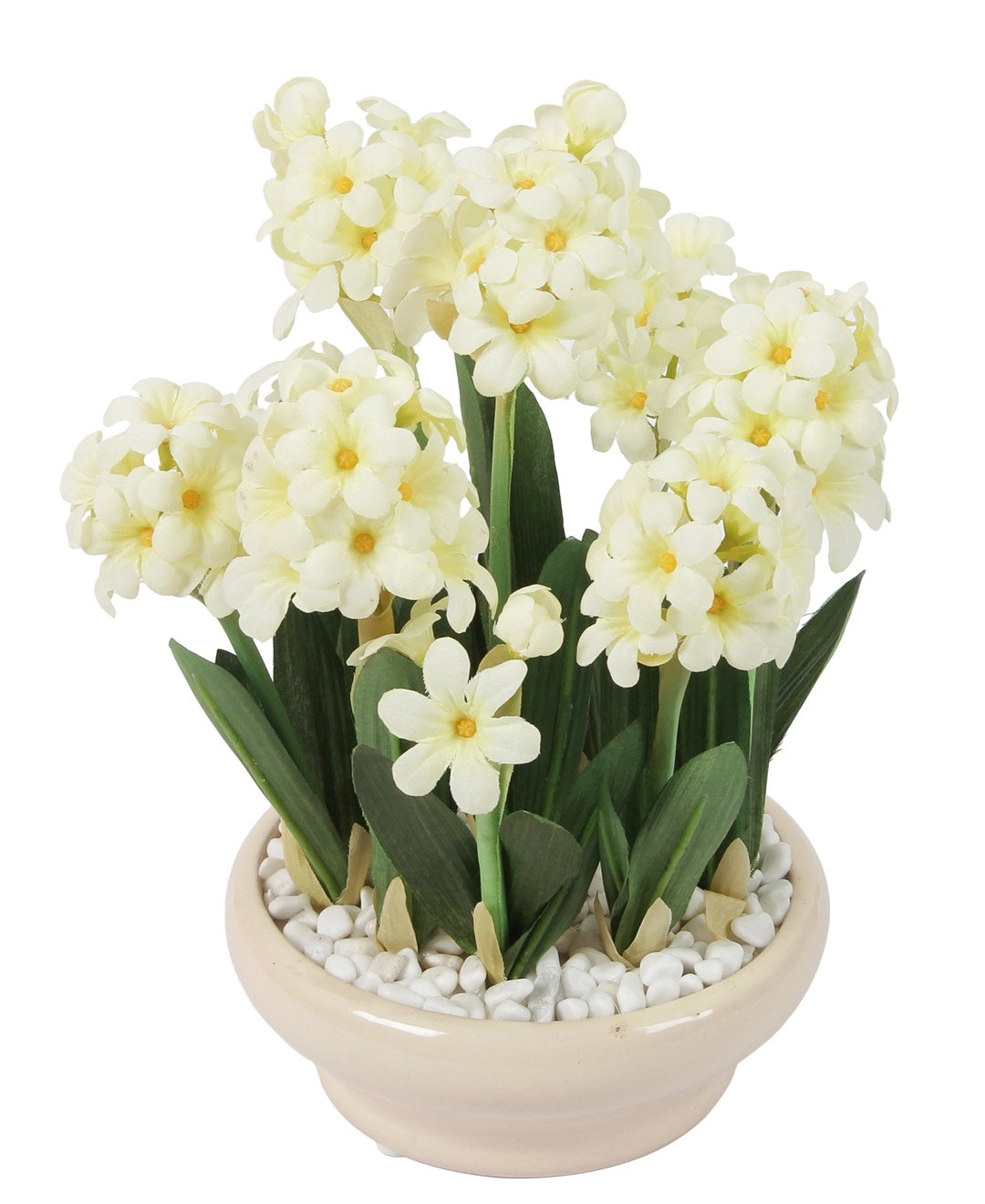 Tranquil Charm Vibrant Artificial Bonsai In Ceramic Vase