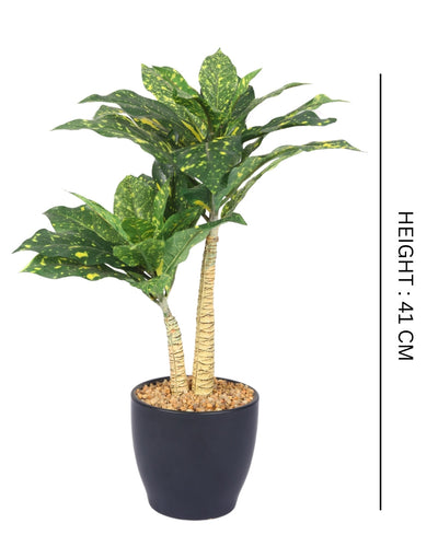 Tranquil Bloom: Artificial Bonsai In Ceramic Vase