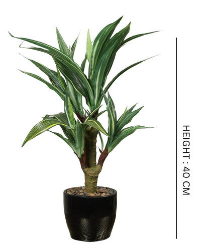 Lush Essence-Artificial Bonsai In A Ceramic Pot