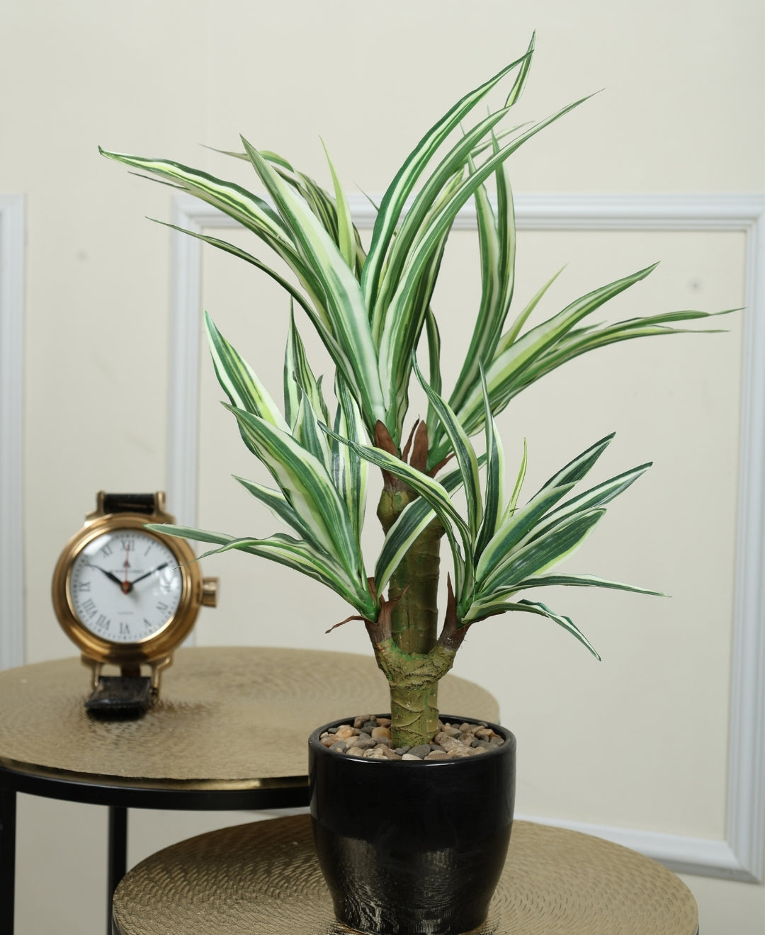 Lush Essence-Artificial Bonsai In A Ceramic Pot