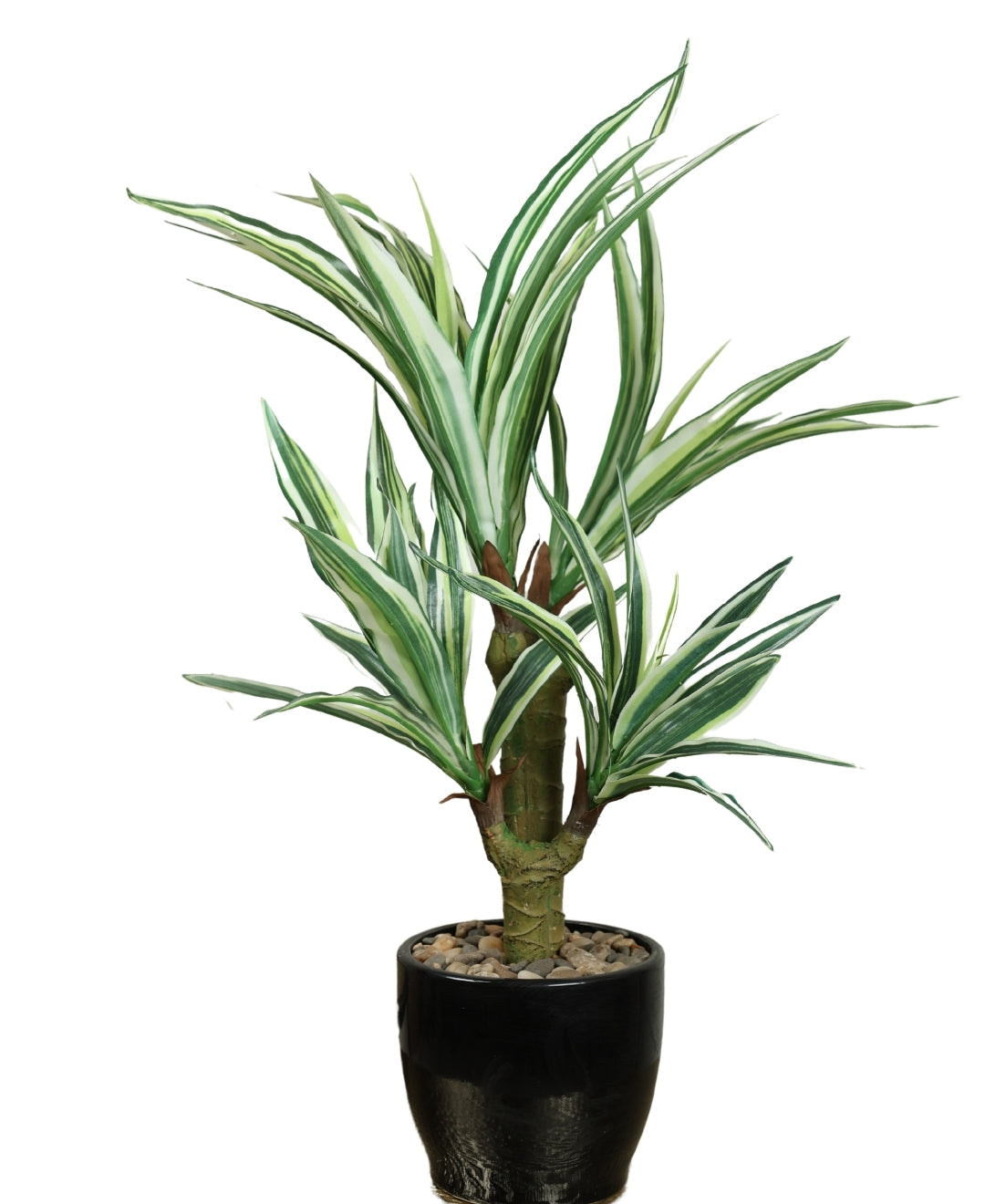 Lush Essence-Artificial Bonsai In A Ceramic Pot