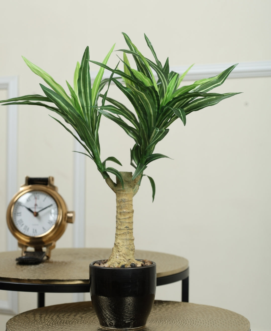 Lush Essence-Artificial Bonsai In A Ceramic Pot