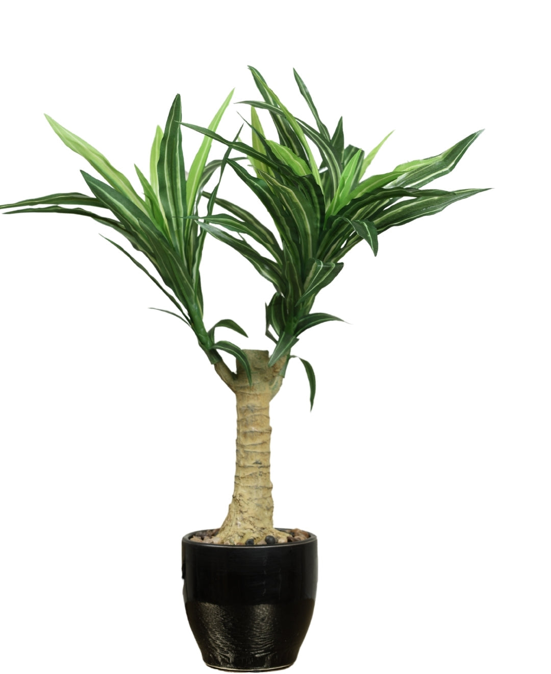 Lush Essence-Artificial Bonsai In A Ceramic Pot