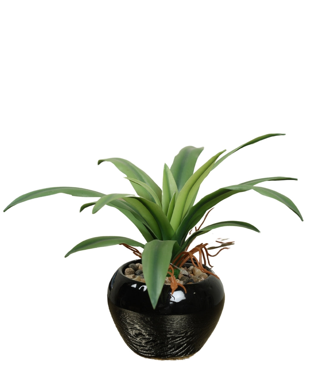 Lifelike Beauty-Real Touch Artificial Bonsai In Cylindrical Pot
