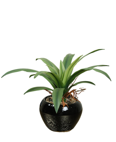 Lifelike Beauty-Real Touch Artificial Bonsai In Cylindrical Pot