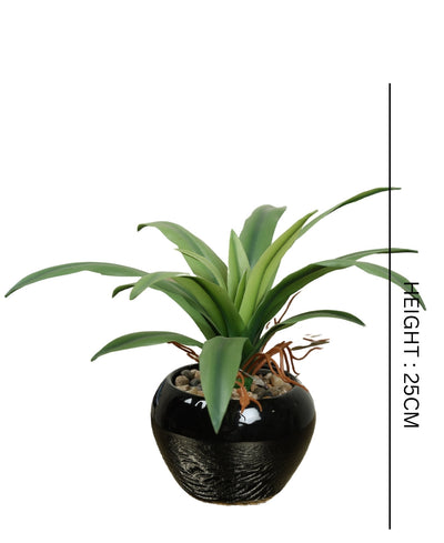 Lifelike Beauty-Real Touch Artificial Bonsai In Cylindrical Pot