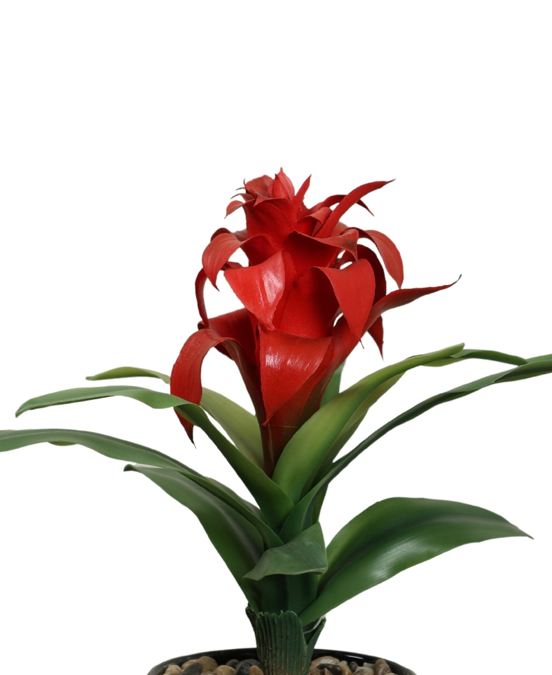 Medium Artificial Flowering Bonsai In Black Pot- A Touch Of Elegance And Color