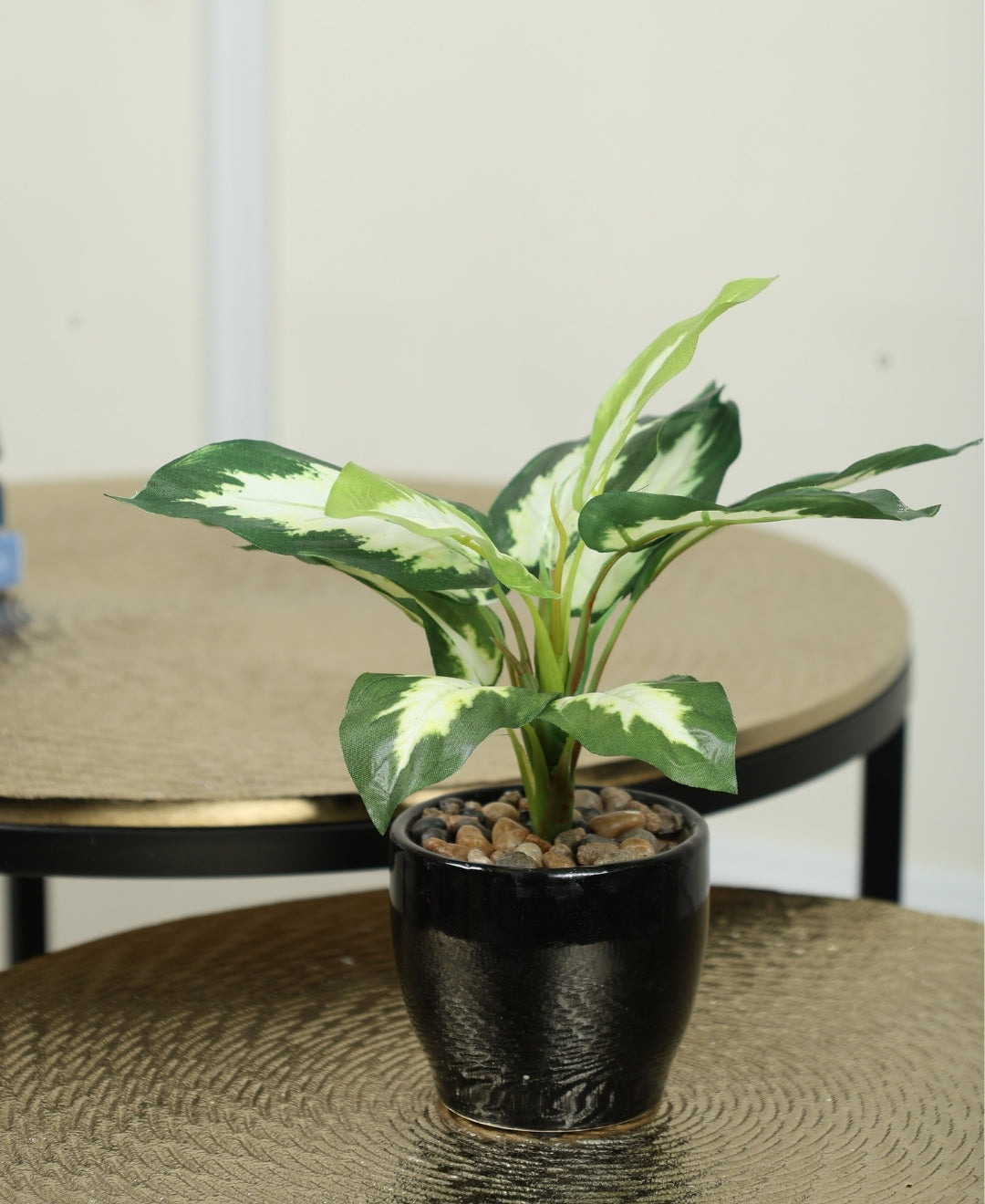 Mini Oasis-Artificial Bonsai Plant In A Ceramic Pot