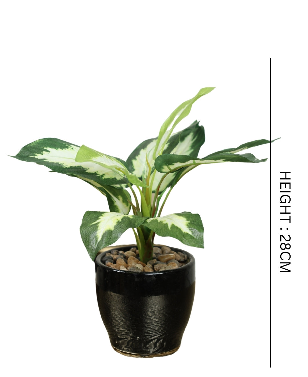 Mini Oasis-Artificial Bonsai Plant In A Ceramic Pot