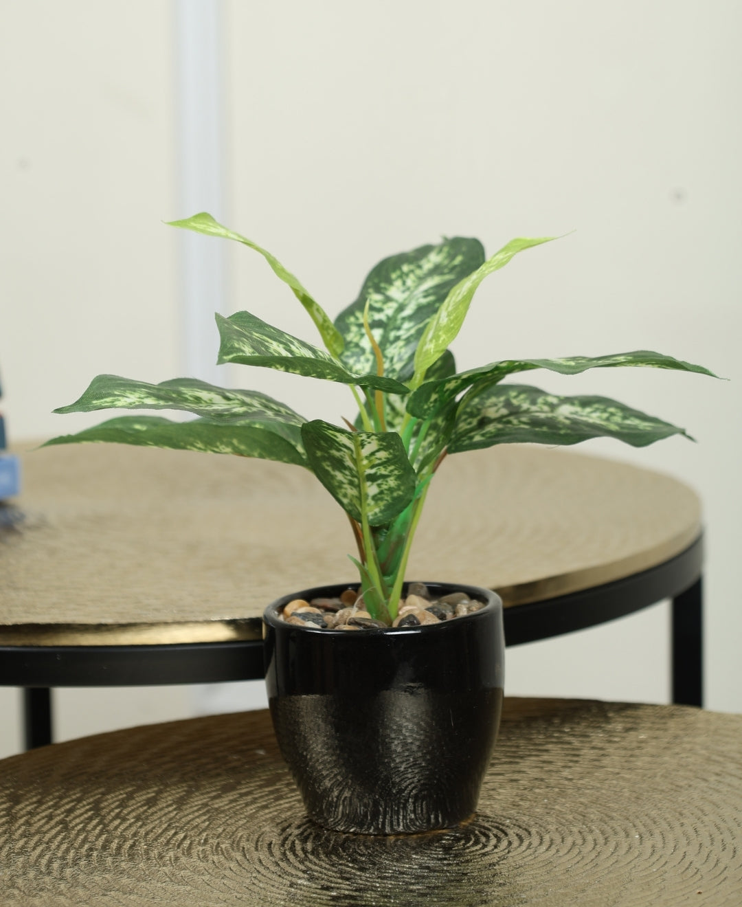 Mini Oasis-Artificial Bonsai Plant In A Ceramic Pot