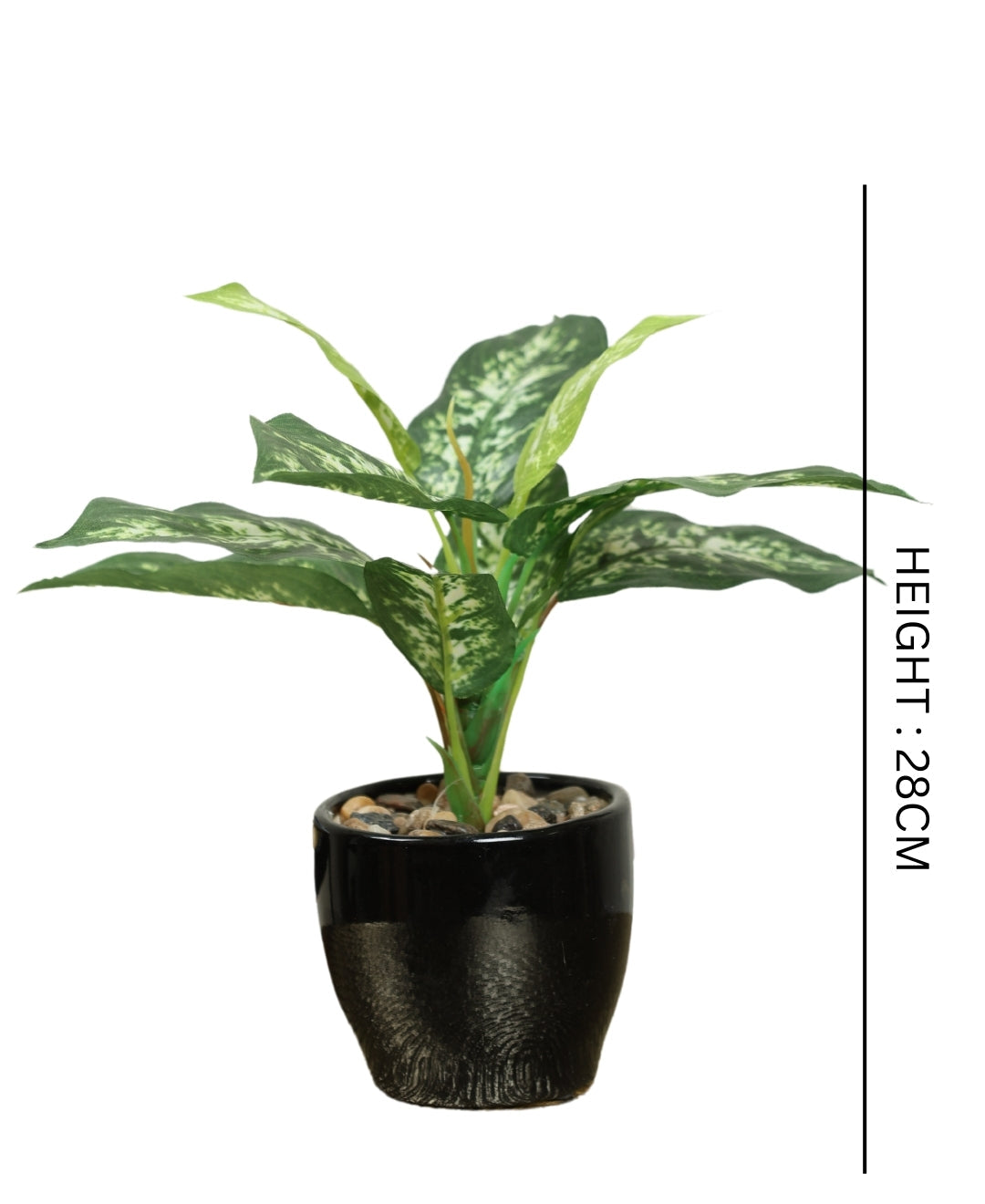 Mini Oasis-Artificial Bonsai Plant In A Ceramic Pot