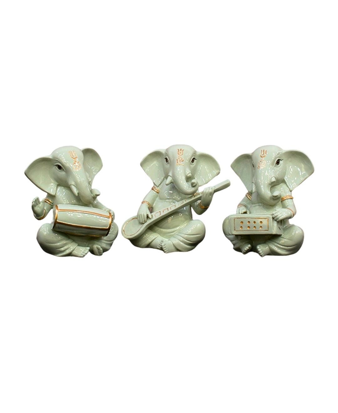 Pollination Artistic Trio Ganesha Set
