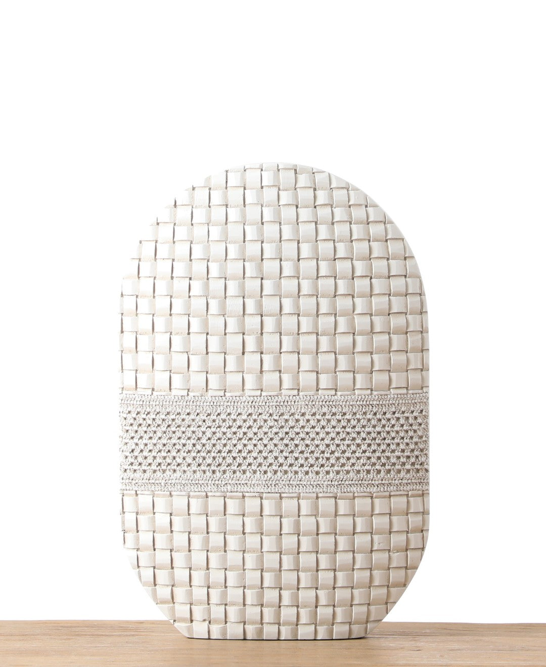 Serena Woven Resin Vase