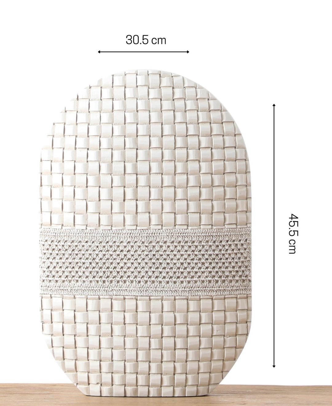 Serena Woven Resin Vase