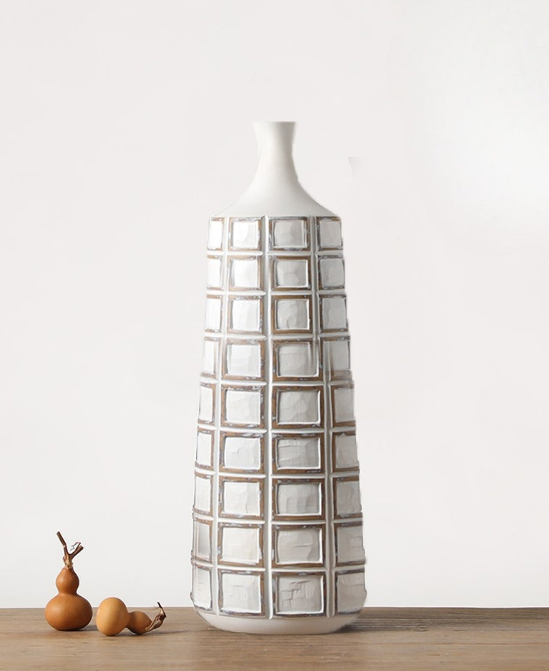 Tessaro Grid Resin Vase