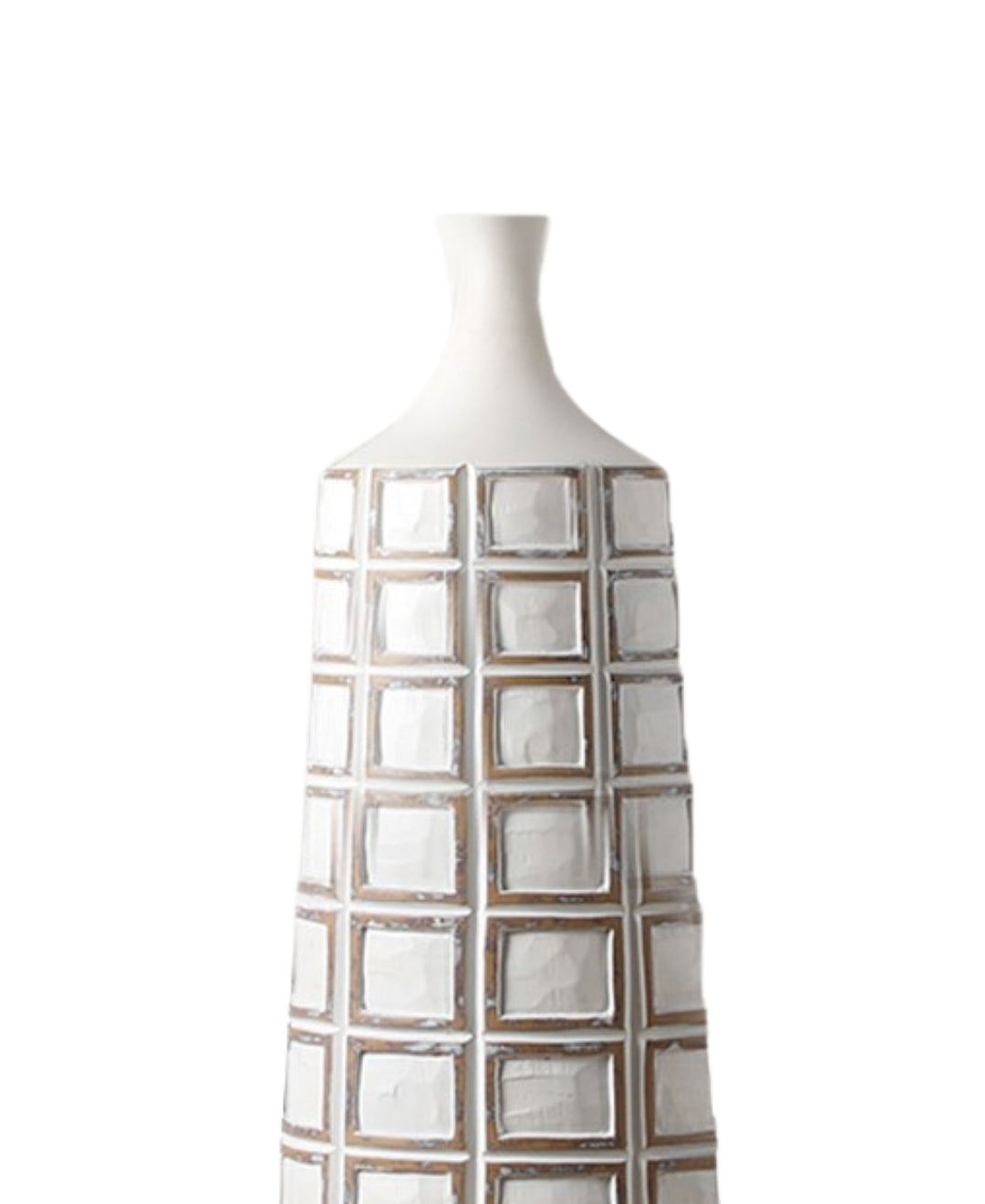 Tessaro Grid Resin Vase