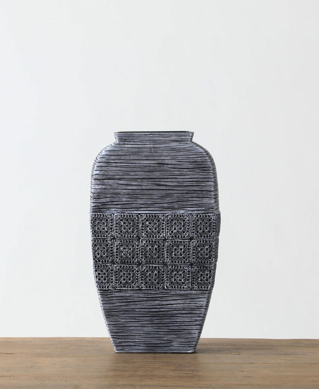 Mirae Textured Resin Vase