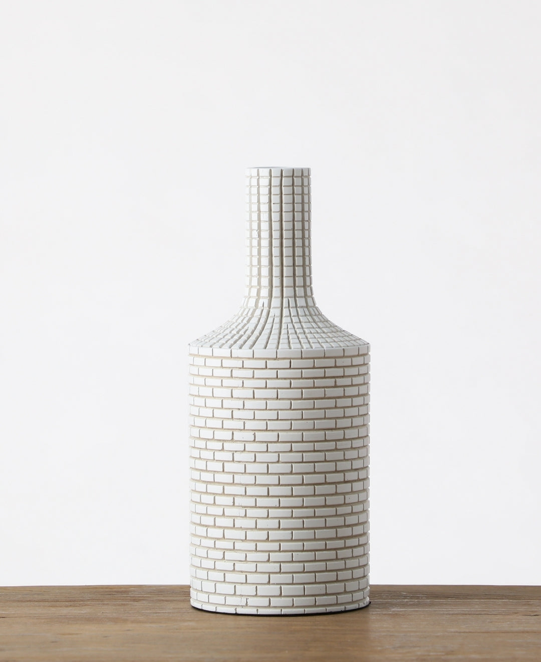 Mosaic Bottle Shaped Resin Vase - Small