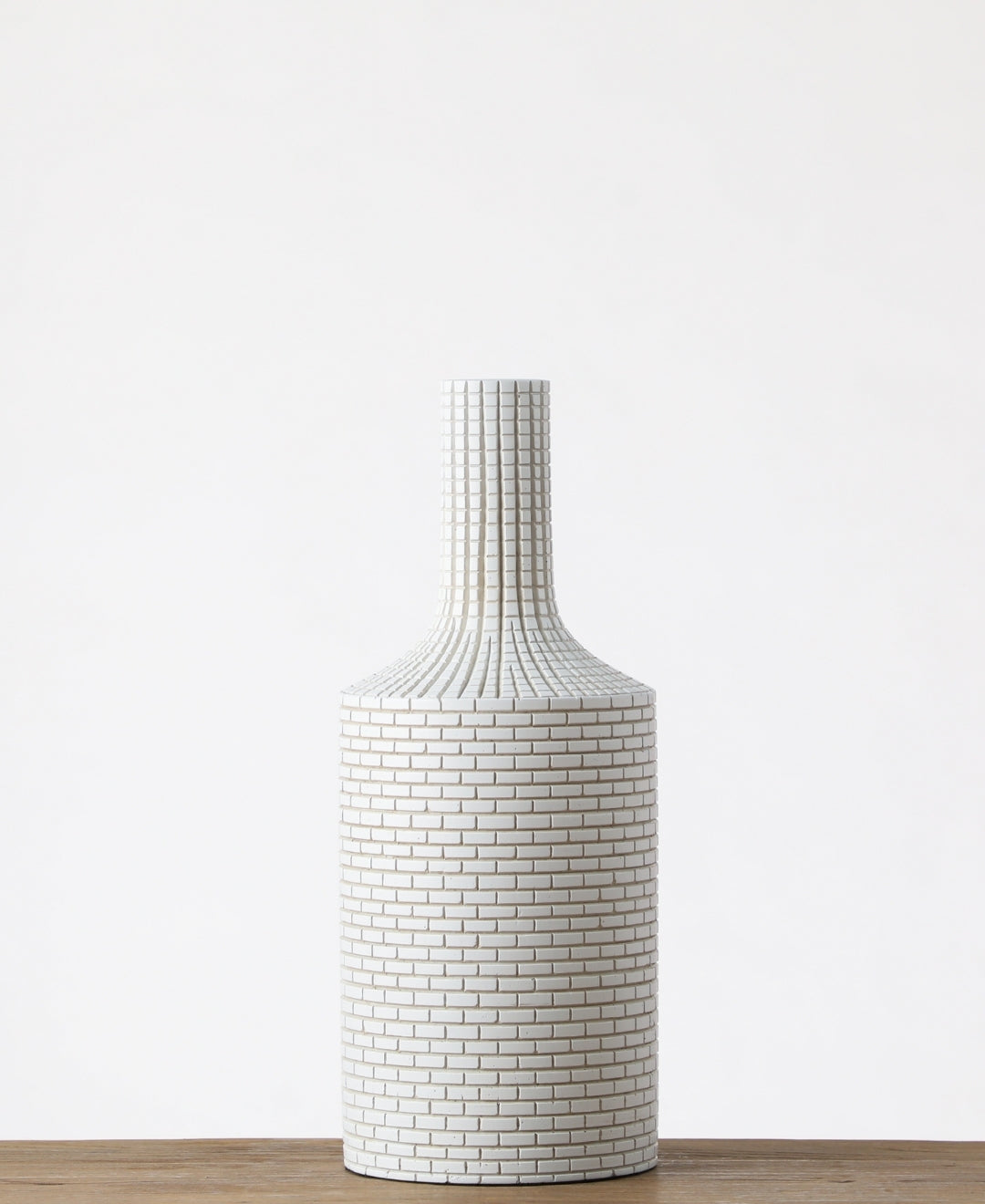 Mosaic Bottle Shaped Resin Vase - Medium