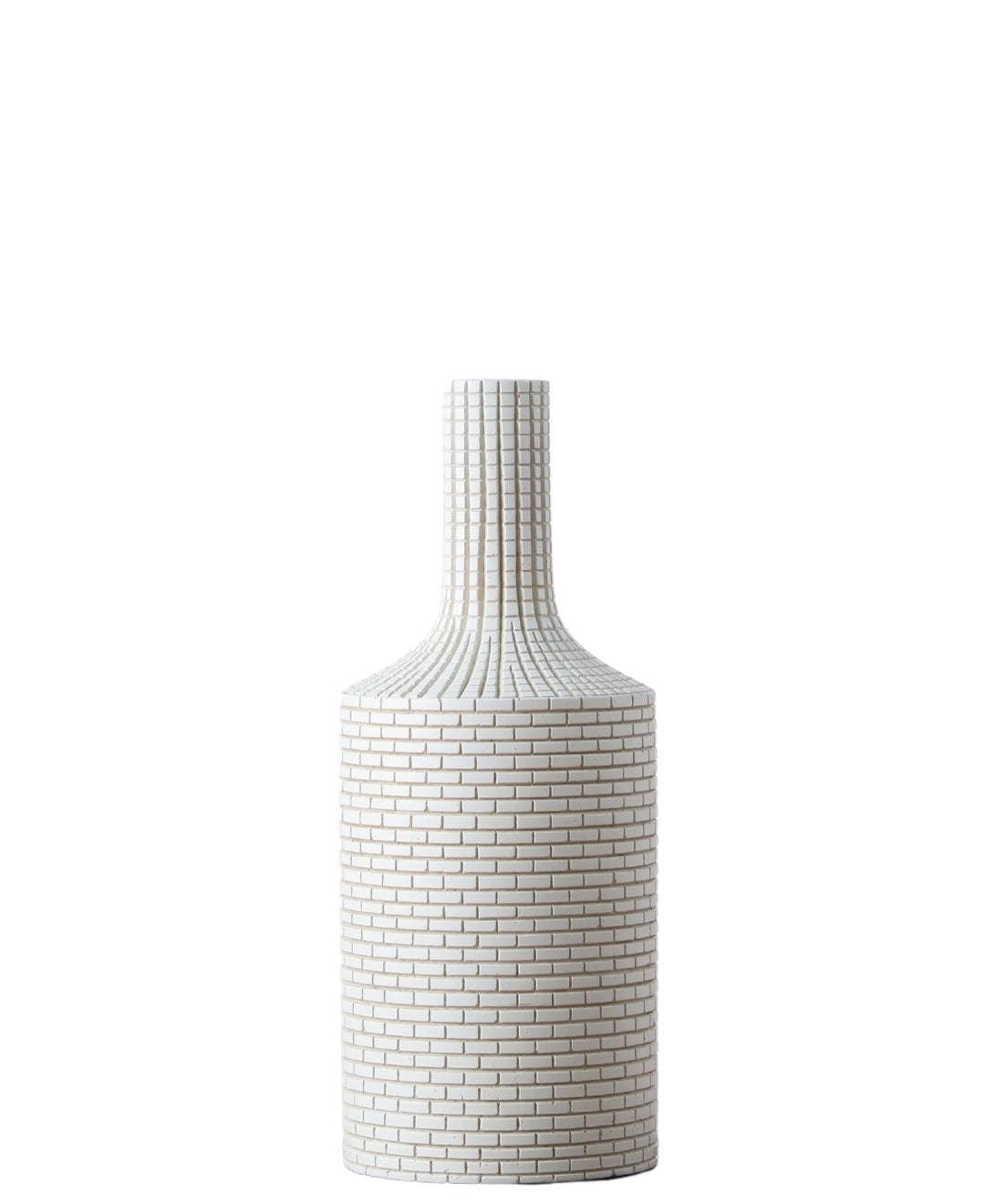 Mosaic Bottle Shaped Resin Vase - Medium