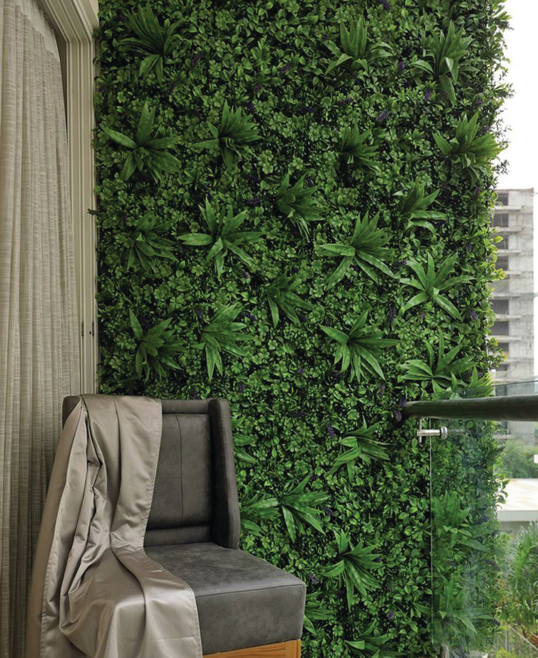 Luxe Pureverde Artificial Vertical Wall Tile